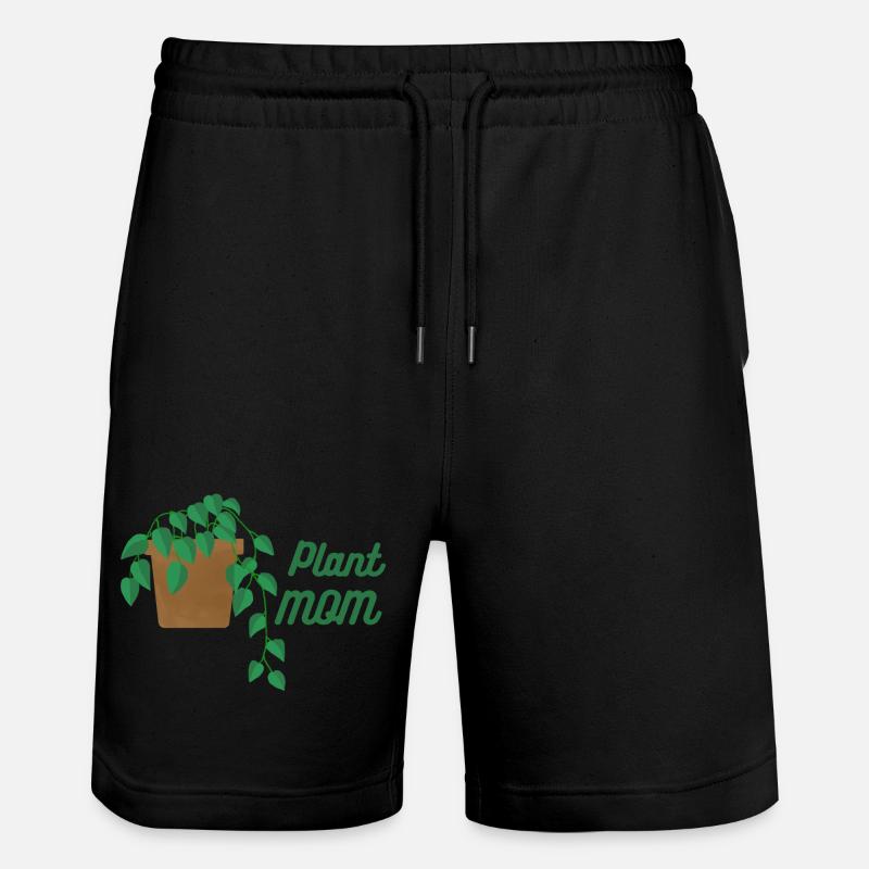 Plant mom - plante grimpante - Short de jogging bio TRAINER Stanley/Stella unisexe - noir