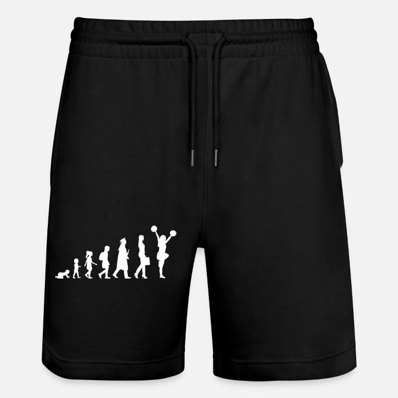 Évolution d’une pom-pom girl - Short de jogging bio TRAINER Stanley/Stella unisexe - noir