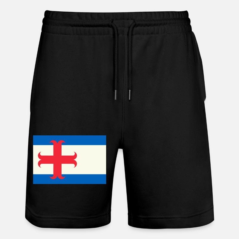 drapeau Zutphen - Short de jogging bio TRAINER Stanley/Stella unisexe - noir