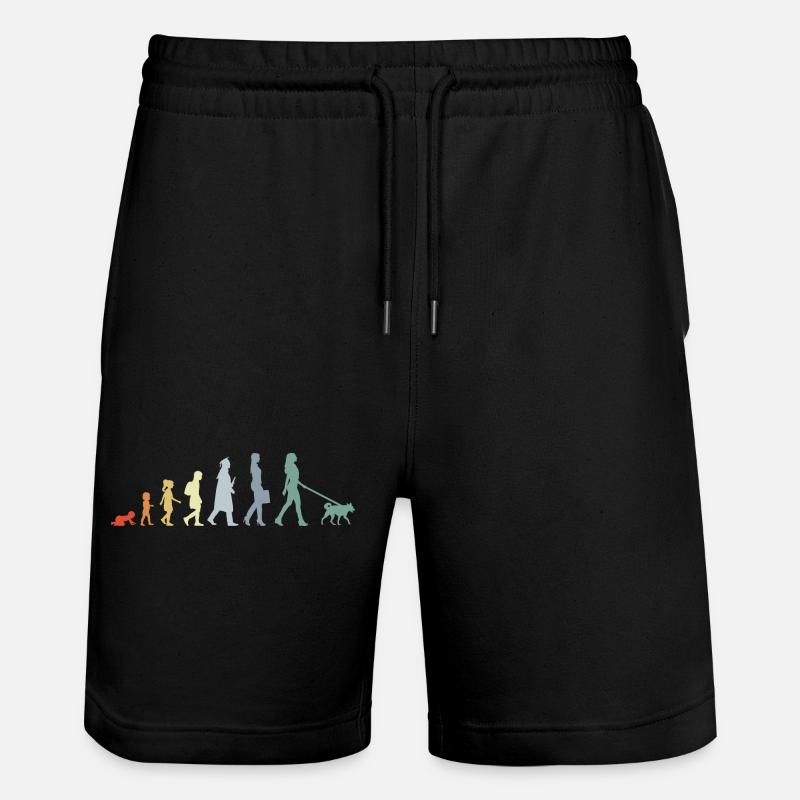 Dog owner Evolution - Stanley/Stella Trainer Unisex Organic Jogging Shorts - black