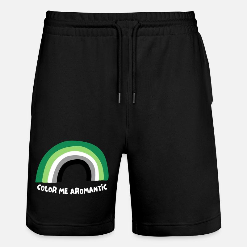Malen Sie mich Aromantisch - Stanley/Stella Unisex Bio Joggingshorts Trainer  - Schwarz