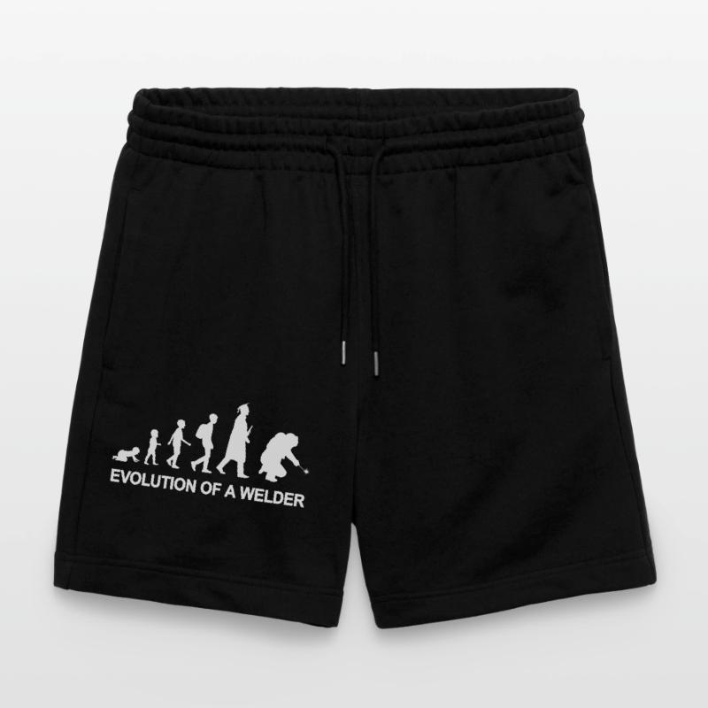 Evolution eines Schweißers Stanley/Stella Unisex Bio Joggingshorts Trainer 