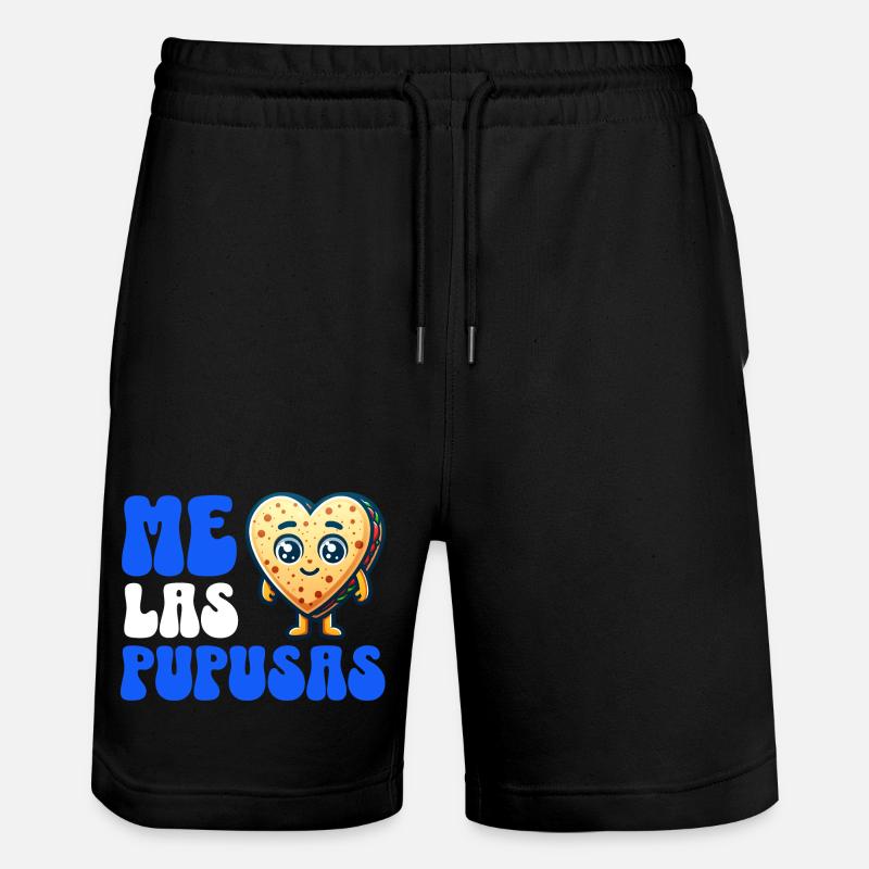 Cœur de Pupusa - Short de jogging bio TRAINER Stanley/Stella unisexe - noir
