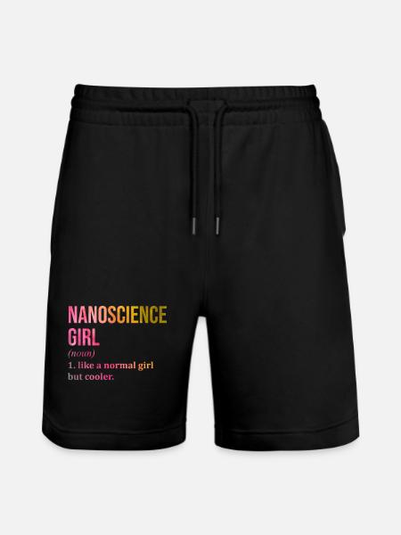 Nanoscience Nanoscience Nanoscience - Stanley/Stella Trainer Unisex Organic Jogging Shorts - black