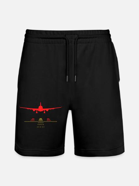 Runway - Stanley/Stella Trainer Unisex Organic Jogging Shorts - black