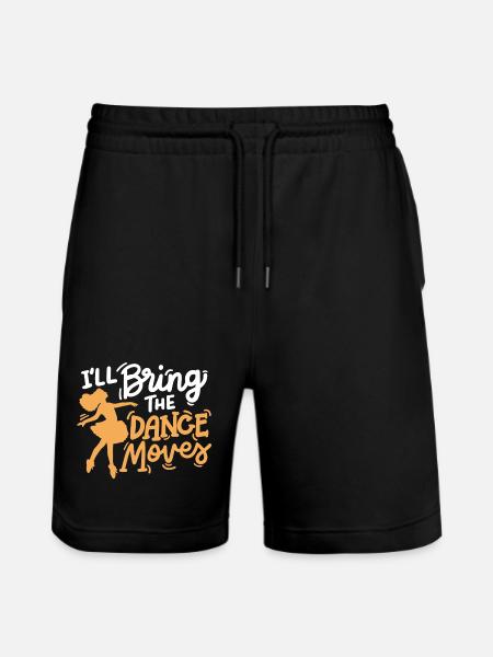 Ballett Tanzen Ballerina - Stanley/Stella Unisex Bio Joggingshorts Trainer  - Schwarz