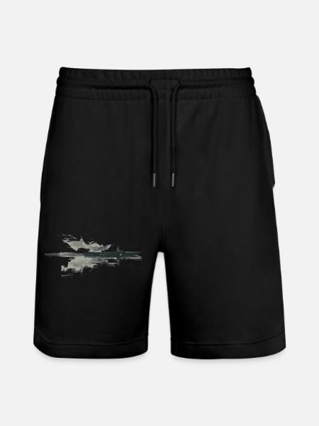 Rameur - Short de jogging bio TRAINER Stanley/Stella unisexe - noir