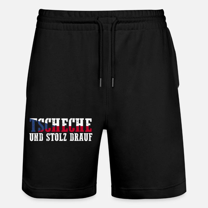 Tchèques République tchèque - Short de jogging bio TRAINER Stanley/Stella unisexe - noir