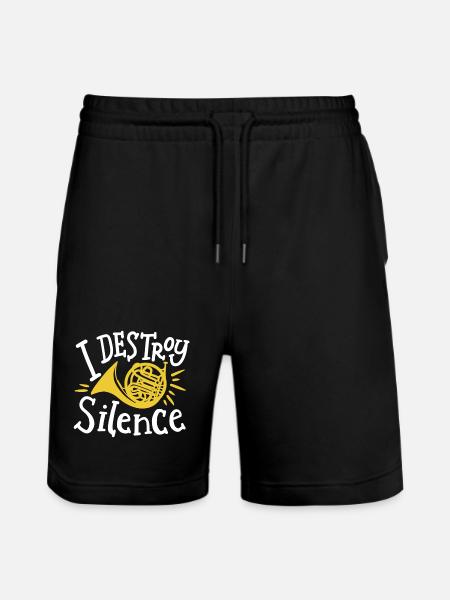 Waldhornspieler Musiker - Stanley/Stella Unisex Bio Joggingshorts Trainer  - Schwarz