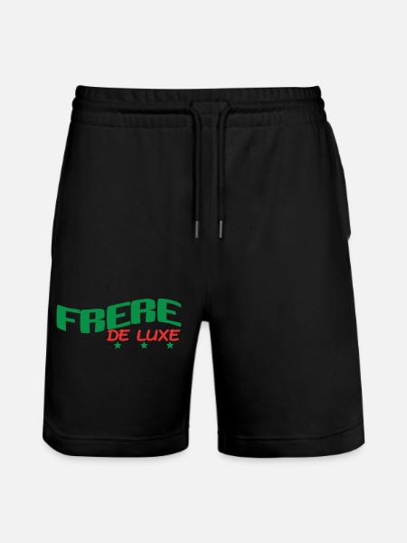 FRERE DE LUXE - Short de jogging bio TRAINER Stanley/Stella unisexe - noir
