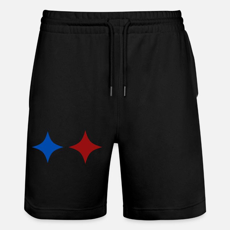 Twin Spark - Short de jogging bio TRAINER Stanley/Stella unisexe - noir