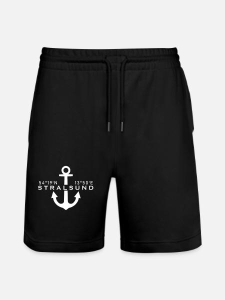 Stralsund - Stanley/Stella Unisex Bio Joggingshorts Trainer - Schwarz