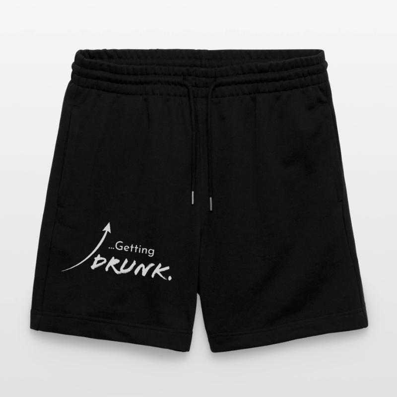 Getting drunk, version 2 Stanley/Stella Trainer Unisex Organic Jogging Shorts