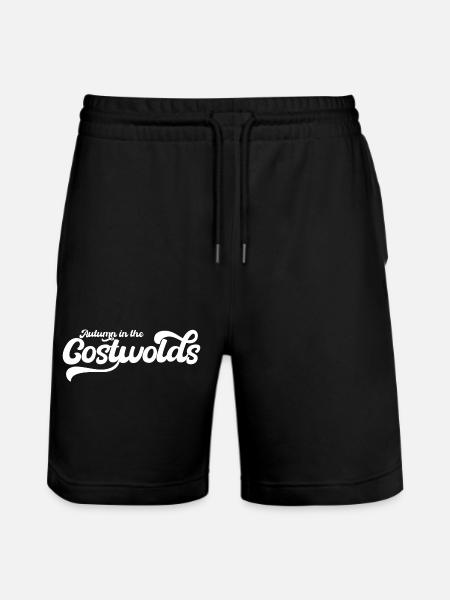Autumn In The Costwolds - Stanley/Stella Trainer Unisex Organic Jogging Shorts - black