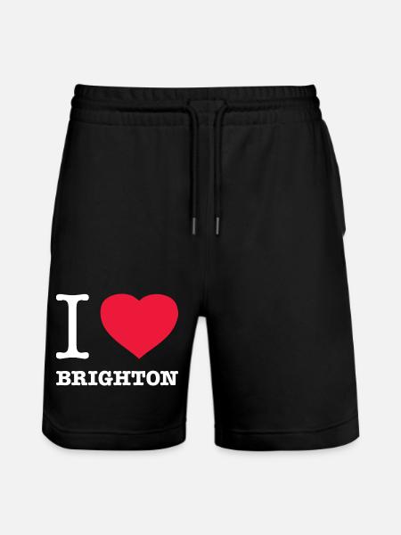 J’ADORE BRIGHTON - Short de jogging bio TRAINER Stanley/Stella unisexe - noir