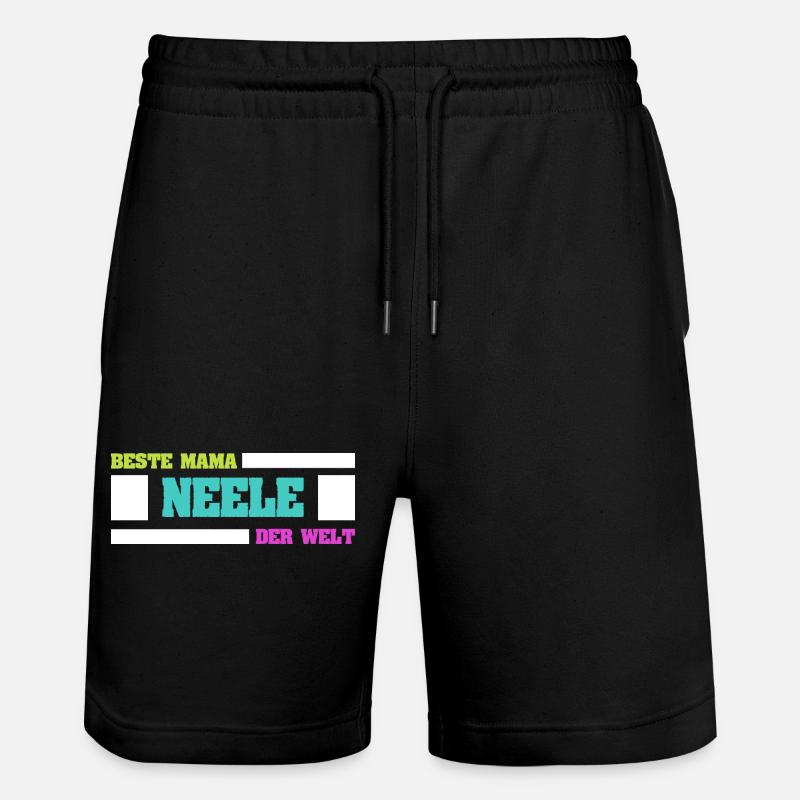 Mère Neele - Short de jogging bio TRAINER Stanley/Stella unisexe - noir