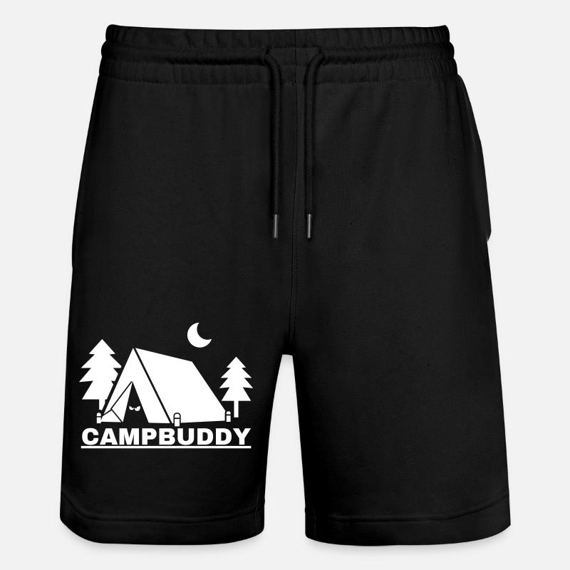 CampBuddy - Short de jogging bio TRAINER Stanley/Stella unisexe - noir