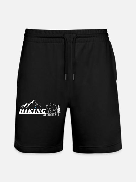Piesze oryginały - Ekologiczne spodenki dresowe typu unisex Stanley/Stella Trainer  - czarny