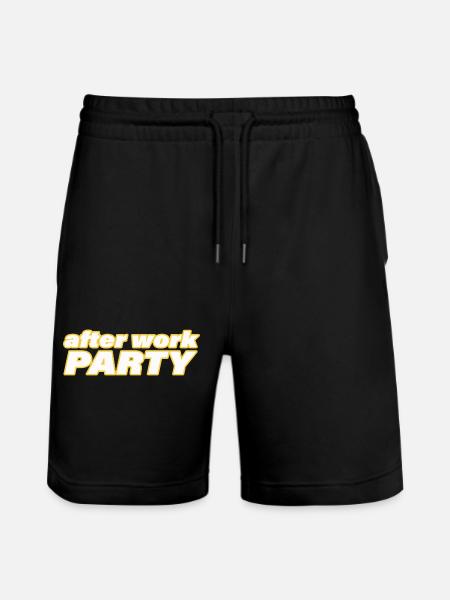 SOIRÉE AFTER WORK - Short de jogging bio TRAINER Stanley/Stella unisexe - noir