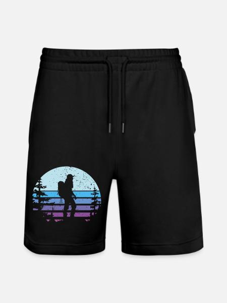 Women's Hiking - Stanley/Stella Trainer Unisex Organic Jogging Shorts - black