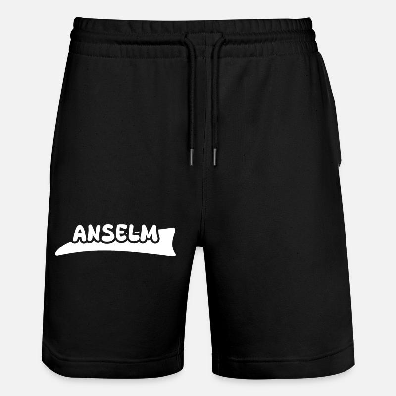 Anselm - Stanley/Stella Trainer Unisex Organic Jogging Shorts - black