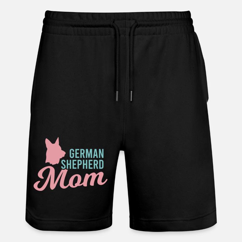 Mère berger allemand - Short de jogging bio TRAINER Stanley/Stella unisexe - noir