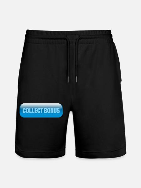 COLLECT BONUS - Stanley/Stella Trainer Unisex Organic Jogging Shorts - black