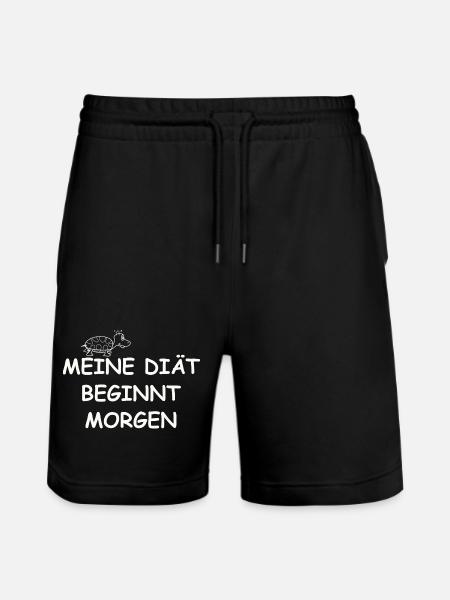DIÈTE - Short de jogging bio TRAINER Stanley/Stella unisexe - noir