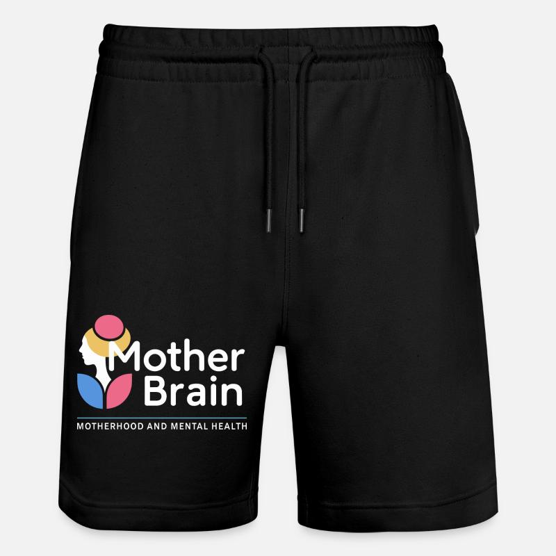 Mutterschaft - Stanley/Stella Unisex Bio Joggingshorts Trainer - Schwarz