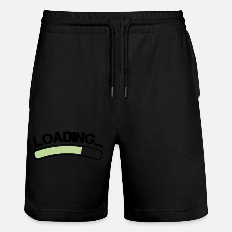 Loading - Stanley/Stella Trainer Unisex Organic Jogging Shorts - black