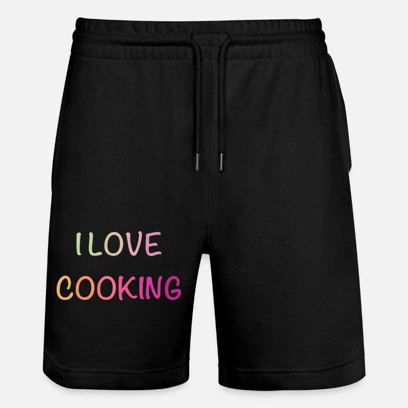 Chemise de cuisine Pastel Love - Short de jogging bio TRAINER Stanley/Stella unisexe - noir