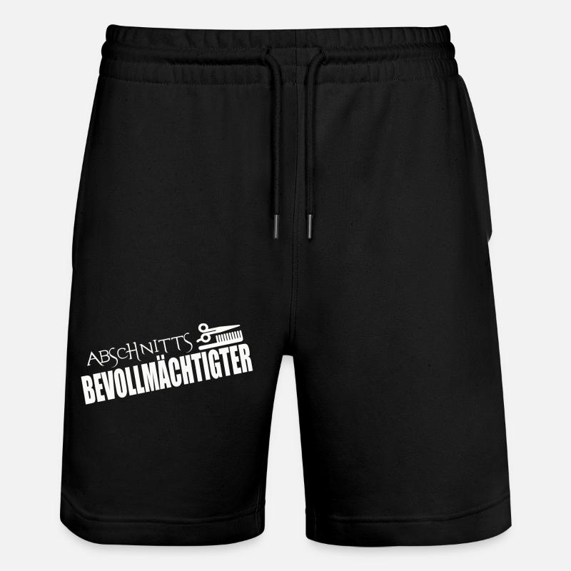 REPRÉSENTANT DE SECTION - Short de jogging bio TRAINER Stanley/Stella unisexe - noir