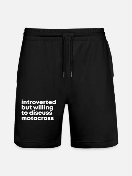 motocross - Short de jogging bio TRAINER Stanley/Stella unisexe - noir