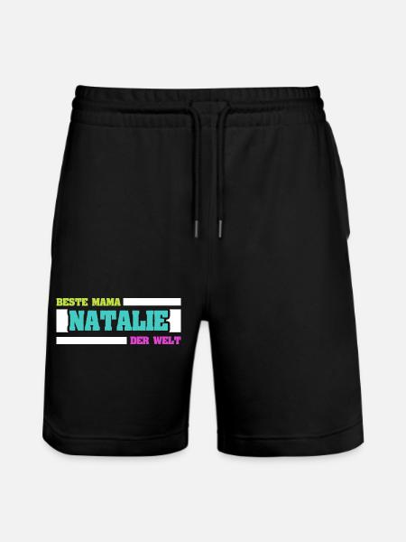 Natalie - Short de jogging bio TRAINER Stanley/Stella unisexe - noir