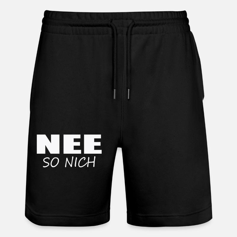 NO, NOT LIKE THAT - Stanley/Stella Trainer Unisex Organic Jogging Shorts - black