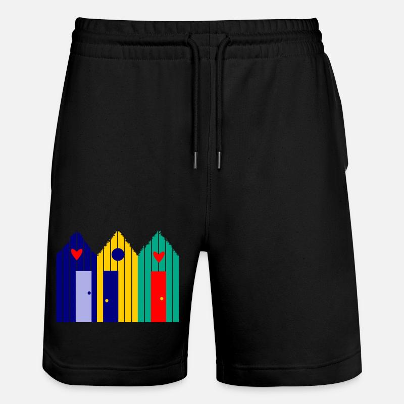 anniversaire. anniversaire décennie. humour. drôle - Short de jogging bio TRAINER Stanley/Stella unisexe - noir
