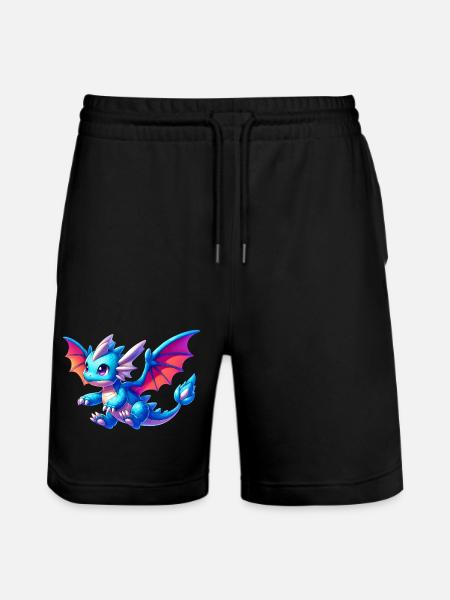 Dragon - Short de jogging bio TRAINER Stanley/Stella unisexe - noir
