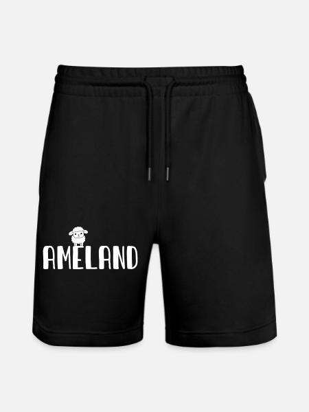 Sweet Sheep Ameland - Stanley/Stella Trainer Unisex Organic Jogging Shorts - black
