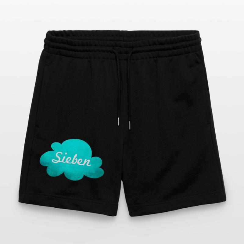 Cloud Nine Structure Sky Cool Quotes Luck Stanley/Stella Trainer Unisex Organic Jogging Shorts