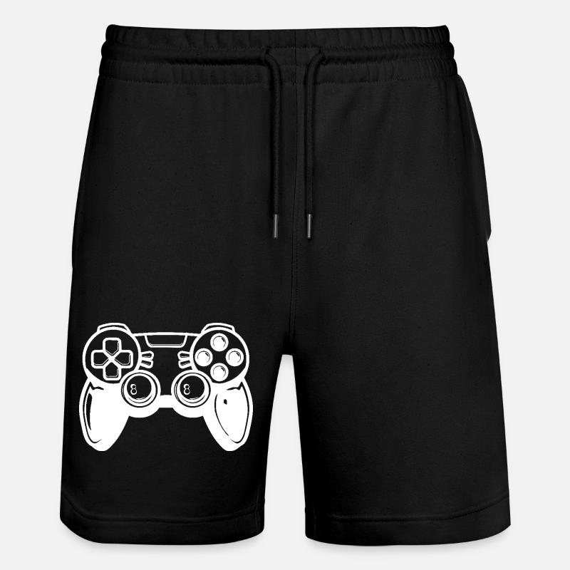 Videogames Controller - Stanley/Stella Unisex Bio Joggingshorts Trainer  - Schwarz