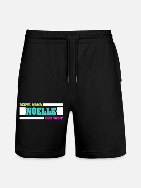 Mutter Noelle - Stanley/Stella Unisex Bio Joggingshorts Trainer - Schwarz