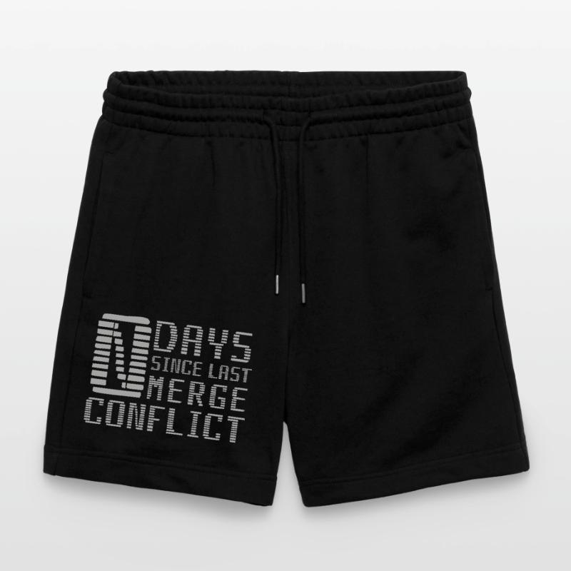 Merge Conflict Software Developer Developer geek Stanley/Stella Trainer Unisex Organic Jogging Shorts