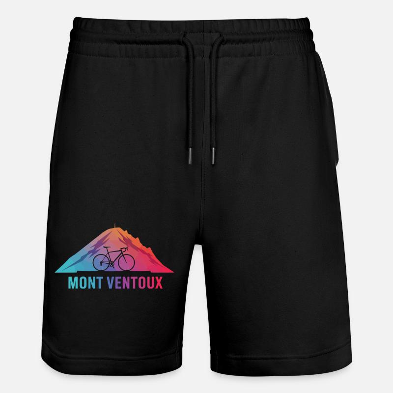 Mont Ventoux Dégradé Attrayant - Short de jogging bio TRAINER Stanley/Stella unisexe - noir