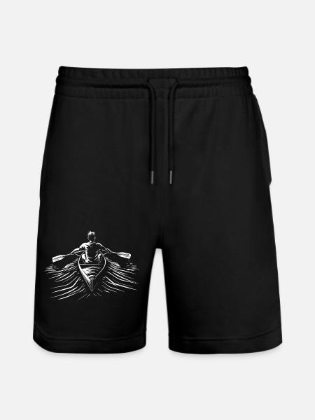 Ligne d’aviron - Short de jogging bio TRAINER Stanley/Stella unisexe - noir