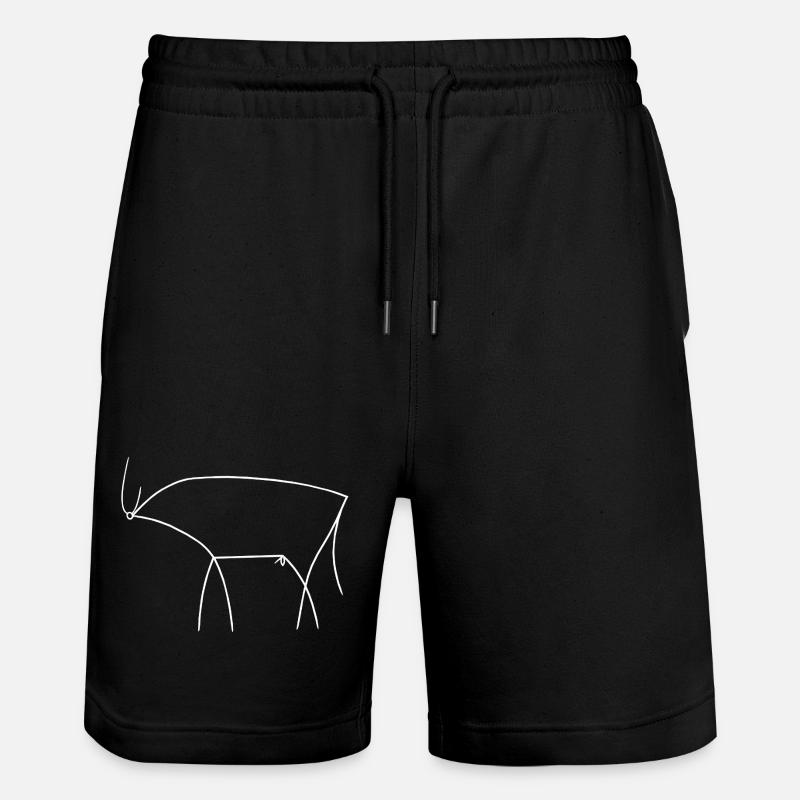 Stier - Stanley/Stella Unisex Bio Joggingshorts Trainer  - Schwarz