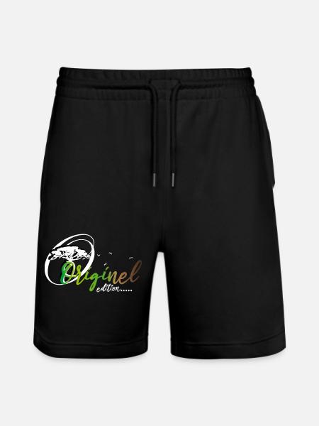ORIGINEL EDITION - Short de jogging bio TRAINER Stanley/Stella unisexe - noir