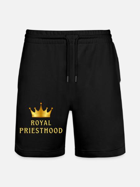 Priosité royale - Short de jogging bio TRAINER Stanley/Stella unisexe - noir
