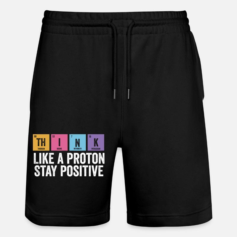 Physique Positif Séjour Fun - Short de jogging bio TRAINER Stanley/Stella unisexe - noir