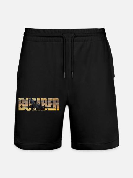 Bomber Tu-22 M3 - Stanley/Stella Trainer Unisex Organic Jogging Shorts - black