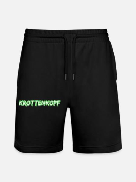 Trekking Krottenkopf - Stanley/Stella Trainer Unisex Organic Jogging Shorts - black
